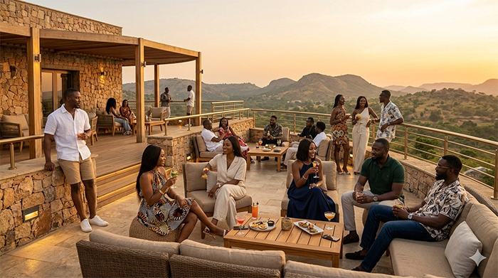 Rooftop Lounge at The Hill Station Jos